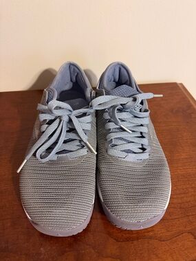 Reebok Women's Light Blue Knit Casual Sneakers